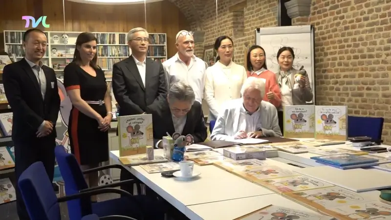 Muisje van Hasseltse uitgeverij Clavis verschijnt nu ook in China