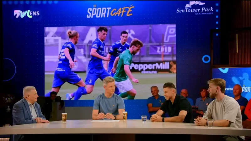TVL Sportcafé met Tom Reyners (Lommel SK), Julien Devriendt (Patro Eisden) & ex-bondscoach Carlo Bomans