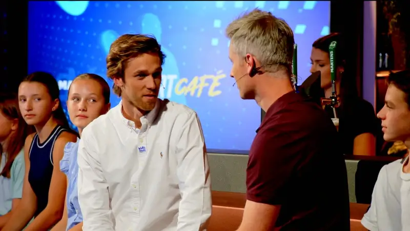 TVL Sportcafé met Rob Schoofs (Union) & ex-volleyballer Pieter Verhees