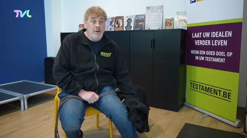 Hoofdafbeelding voor artikel Blindengeleidehonden krijgen…