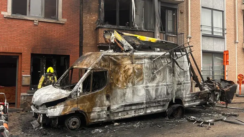 Hoofdafbeelding voor artikel Bestelwagen van Fluvius vat…