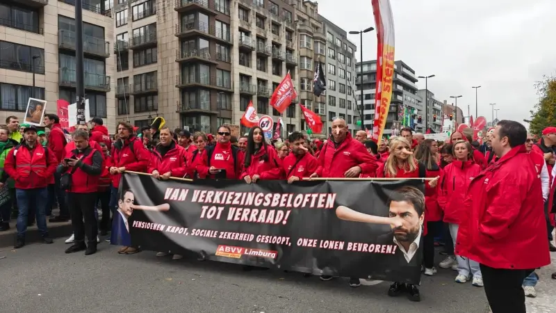 Hoofdafbeelding voor artikel Waarom wordt er betoogd vandaag?
