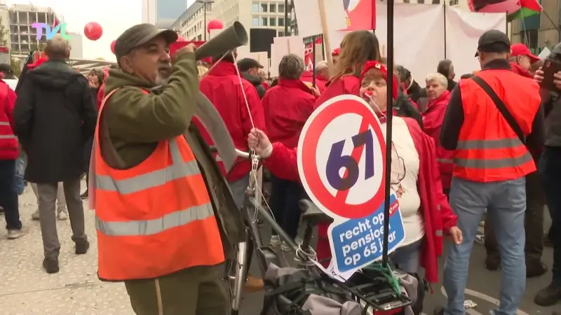 Hoofdafbeelding voor artikel Vakbonden kondigen driedaagse…