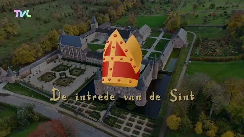 Herbeleef de intrede van de Sint in het Sintpaleis