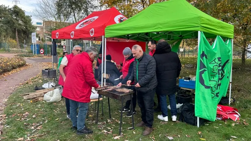 Hoofdafbeelding voor artikel Staking bij Aperam gaat verder:…