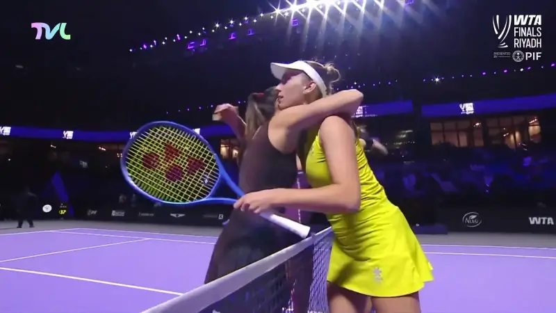 Hoofdafbeelding voor artikel Elise Mertens wint voor tweede…