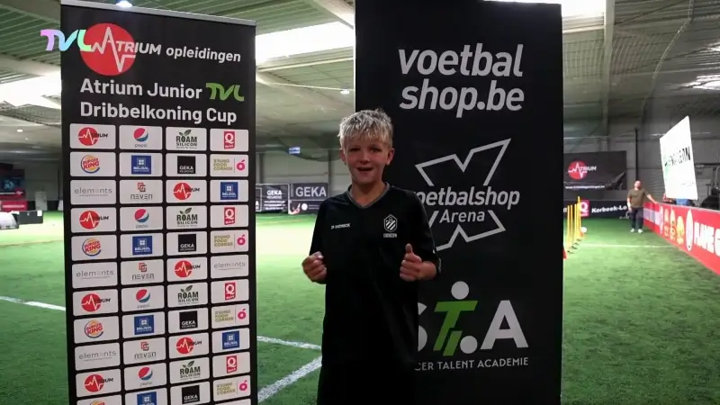 Hoofdafbeelding voor artikel Dribbelkoning Junior: Vince…