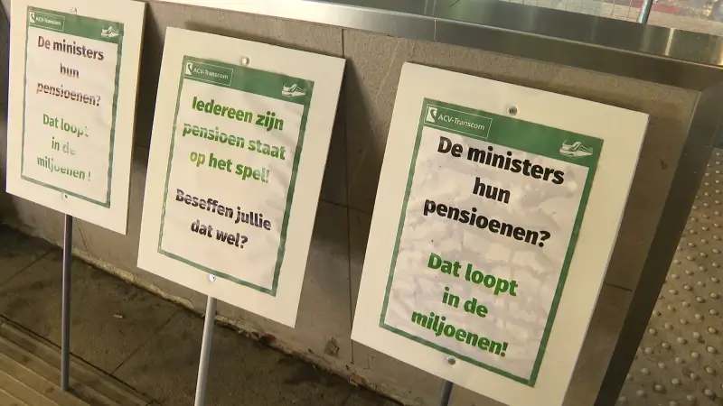 Hoofdafbeelding voor artikel Vakbonden voeren morgen actie…