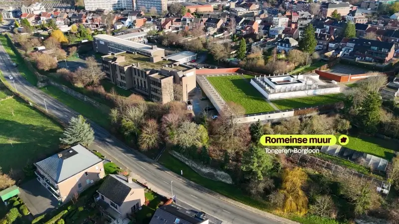 Hoofdafbeelding voor artikel Romeinse Muur Tongeren-Borgloon