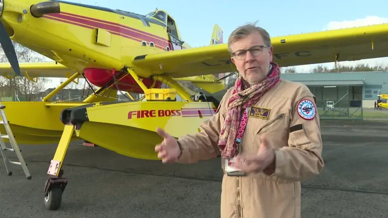 Hoofdafbeelding voor artikel Opvallende verschijning: blusvliegtuigen…