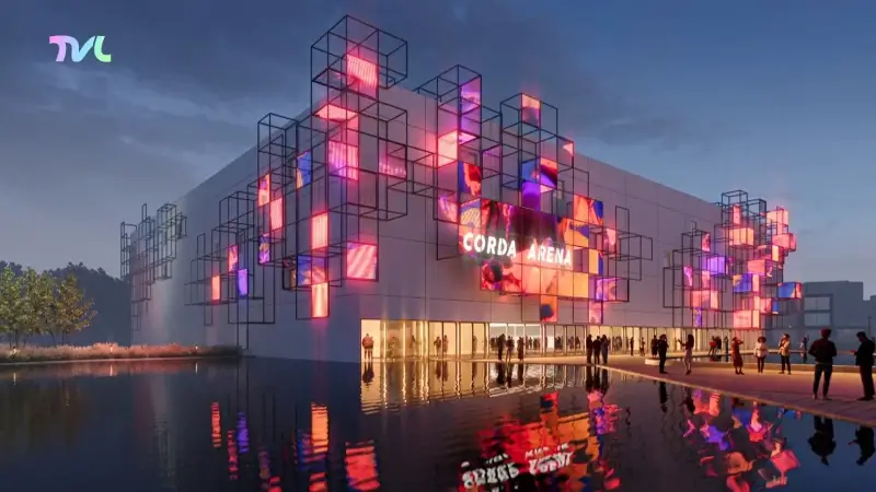 Hoofdafbeelding voor artikel Werken aan Corda Arena over…