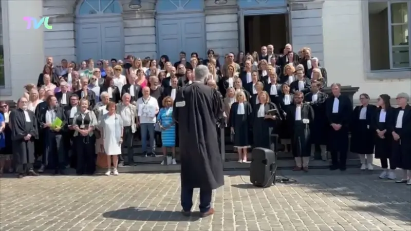 Hoofdafbeelding voor artikel Limburgse magistraten en personeel…