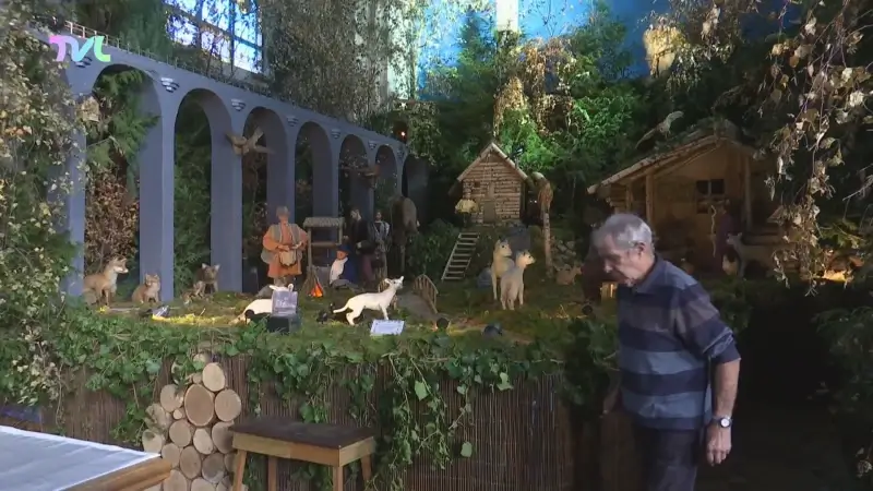 Grootste kerststal van Limburg al voor de 35e keer opgebouwd