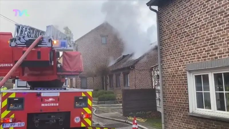 Hoofdafbeelding voor artikel Brand vernielt huis in Mechelen-Bovelingen