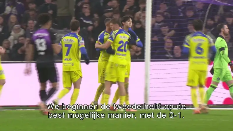STVV ziet voorsprong in drie dolle minuten wegsmelten op Anderlecht