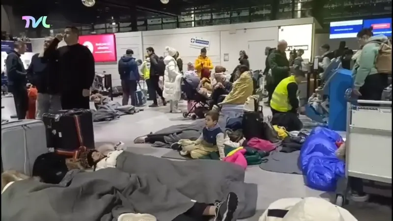 Hoofdafbeelding voor artikel Bocholts gezin strandt op…