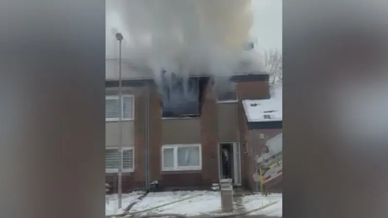 Hoofdafbeelding voor artikel Twee doden na zware woningbrand…
