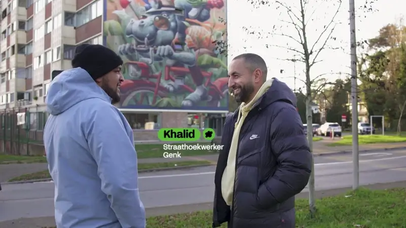 STAD GENK - Khalid Straathoekwerker