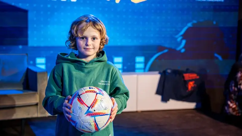 Hoofdafbeelding voor artikel Dribbelkoning Junior: Mats…