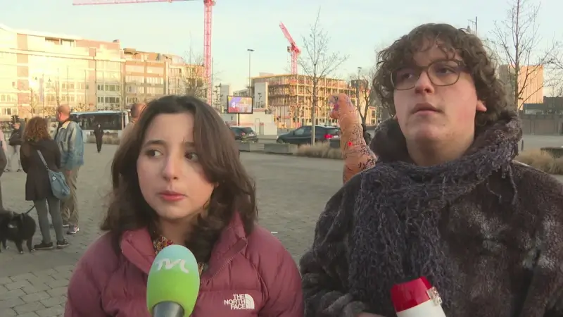 Hoofdafbeelding voor artikel Tachtigtal scholieren staakt…