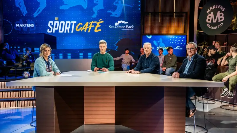 TVL Sportcaf&eacute; met Peter Maes & Jos Franssen (Greenyard Maaseik)