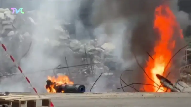 Hoofdafbeelding voor artikel Twee gewonden bij ontploffing…