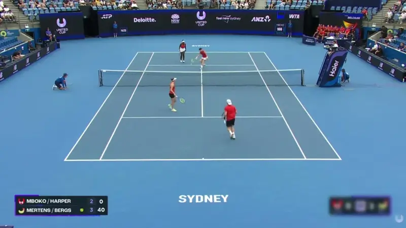 Hoofdafbeelding voor artikel Zizou Bergs & Elise Mertens…