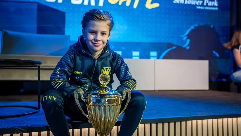 Dribbelkoning Junior: Luiz Hamers (STVV)