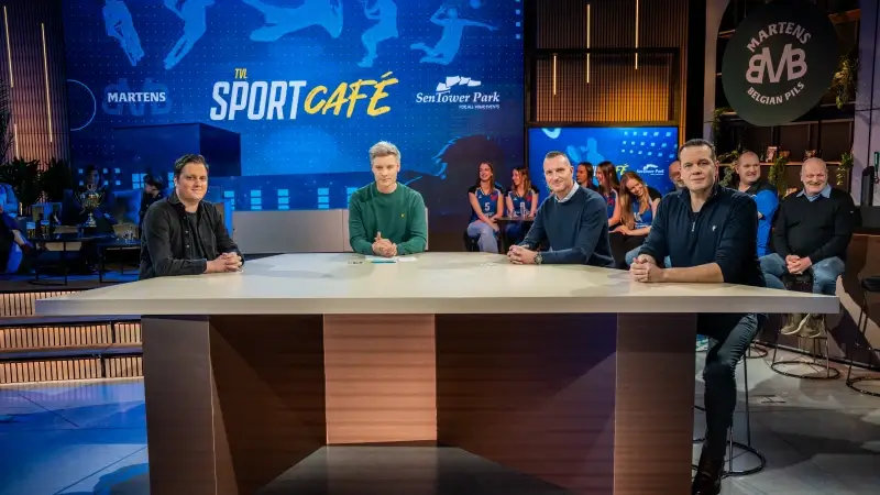 TVL Sportcaf&eacute; met Nicky Hayen (Racing Genk) en Raymond Westphalen (Limburg United)