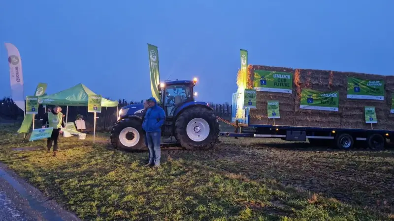 Hoofdafbeelding voor artikel Vreedzaam protest van boeren…