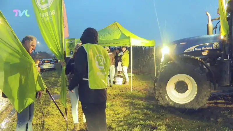 Hoofdafbeelding voor artikel Boerenbond Limburg protesteert…