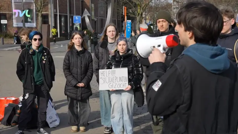 Hoofdafbeelding voor artikel Protest in Hasselt tegen plan…
