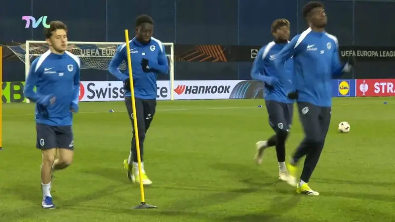 Hoofdafbeelding voor artikel KRC heeft al getraind in Zagreb