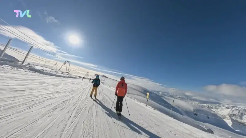 Hoofdafbeelding voor artikel Kwart minder ski-ongevallen…