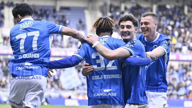 Hoofdafbeelding voor artikel Racing Genk wint van gent…