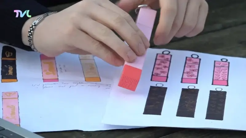 Hoofdafbeelding voor artikel Student Imani Clerinx ontwikkelde…