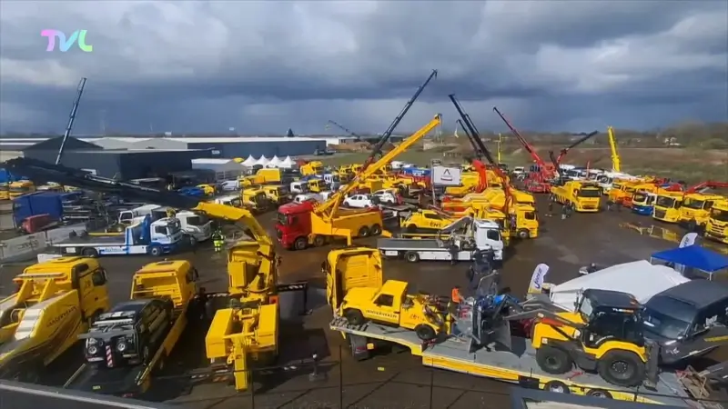 200 takelwagens verzamelen in Bree voor Belgian Towshow