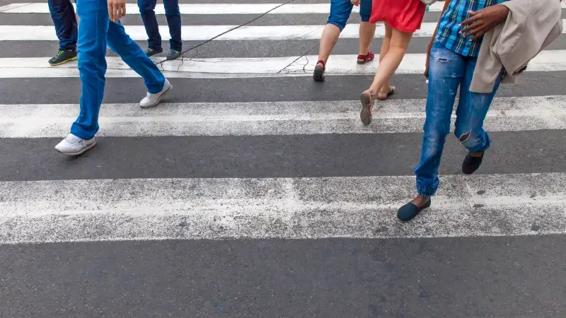 Hoofdafbeelding voor artikel Derde van ongevallen met voetgangers…