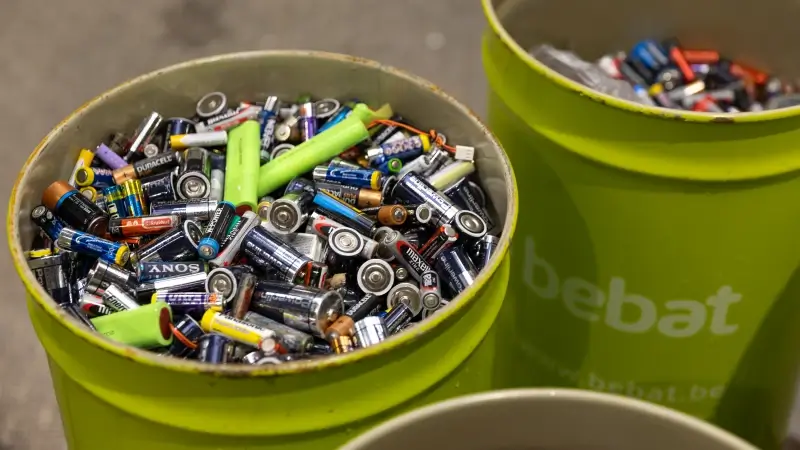 Hoofdafbeelding voor artikel Belgi&euml; haalt Europese batterijdoelstelling…