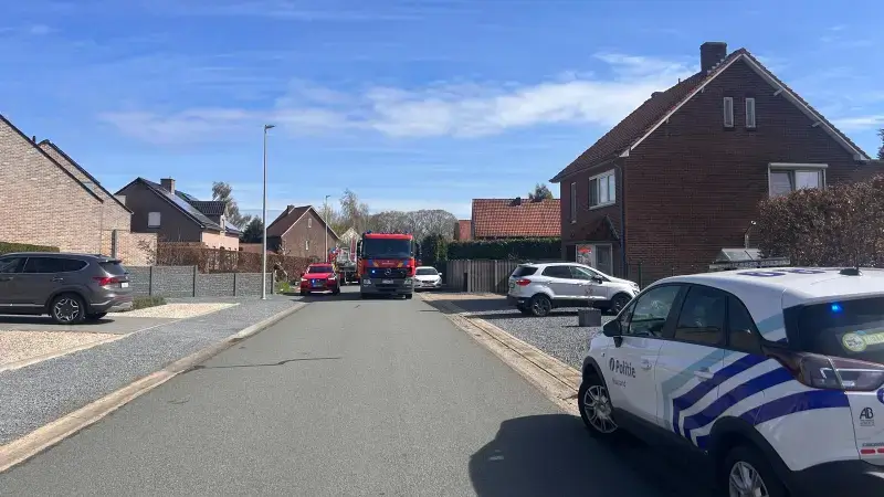 Hoofdafbeelding voor artikel Zware woningbrand in Neeroeteren:…