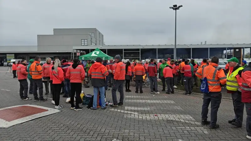 Hoofdafbeelding voor artikel Tweede dag op rij staking…