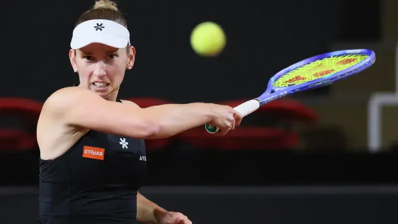 Hoofdafbeelding voor artikel BJK Cup: Elise Mertens brengt…