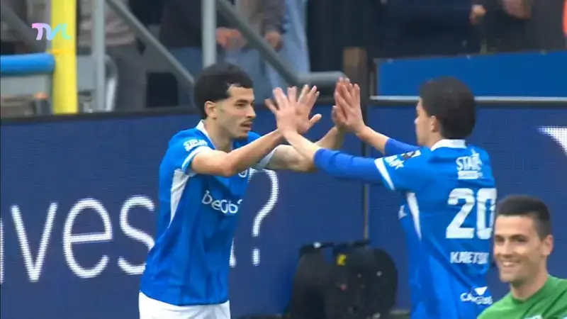 Hoofdafbeelding voor artikel Racing Genk terug aan de leiding…