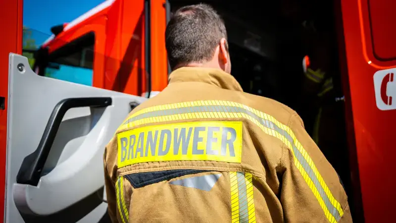 Hoofdafbeelding voor artikel Brand op militair domein in…