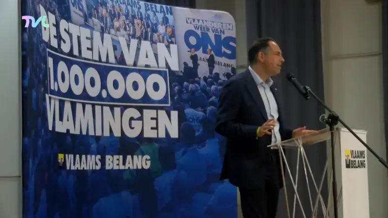 Hoofdafbeelding voor artikel Vlaams Belang voorzitter Tom…