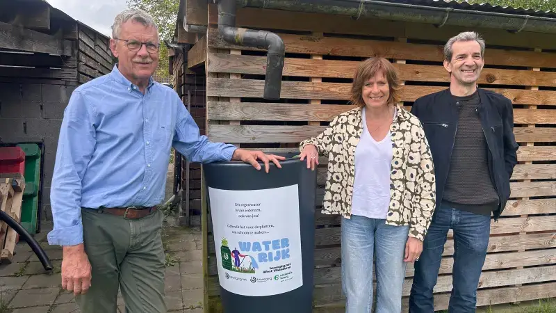 Hoofdafbeelding voor artikel De Wroeter geeft regenwater…