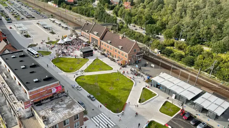 Hoofdafbeelding voor artikel Vernieuwd station van Diest…
