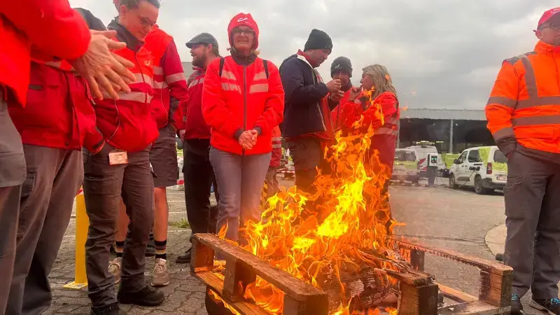 Hoofdafbeelding voor artikel Stakingen Bpost Luik en Seraing…