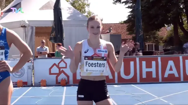 Hoofdafbeelding voor artikel Sprintster Lore Foesters verbreekt…