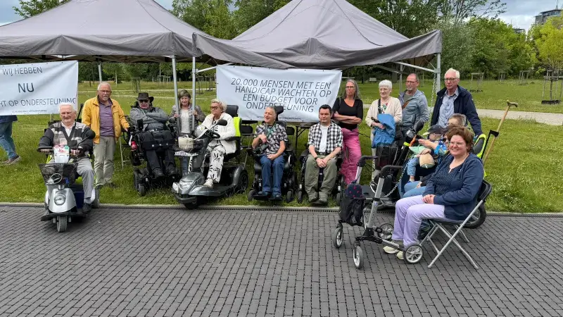 Hoofdafbeelding voor artikel Actiegroep protesteert tegen…